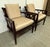 Neoclassical Barbara Barry for Baker Furniture Double X Armchairs, Pair For Sale - Image 3 of 12