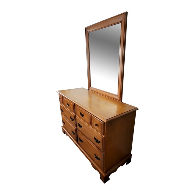 1950s Cherokee Furniture Company 6Drawer Dresser Vanity Chairish