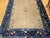 Chinese Antique Chinese Peking Rug, Wool Pile, Tan Field, Navy Border, 9' x 12' For Sale - Image 3 of 17