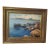 Antique Fred Cuming Realistic Seascape Coast Nautical Oil Painting Leon Chestel For Sale