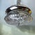 Mid-Century Modern Mid-Century Modern UFO-Shaped Hanging Light in Cut Glass and Chrome, 1970s For Sale - Image 3 of 16