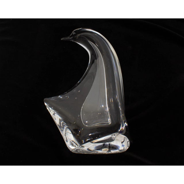 Abstract Mario Brogi Italian Limited Edition Glass Dolphin For Sale - Image 3 of 7