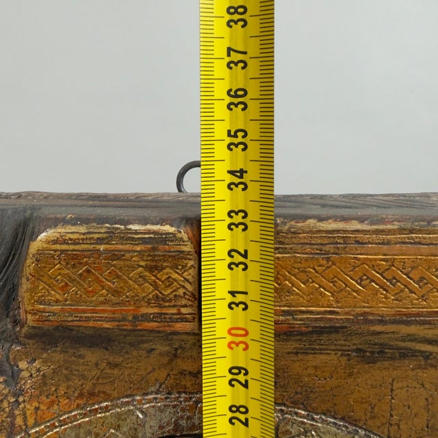 Brown Orthodox Wooden Icon of Christ Patokrator, Early 19th Century For Sale - Image 8 of 9