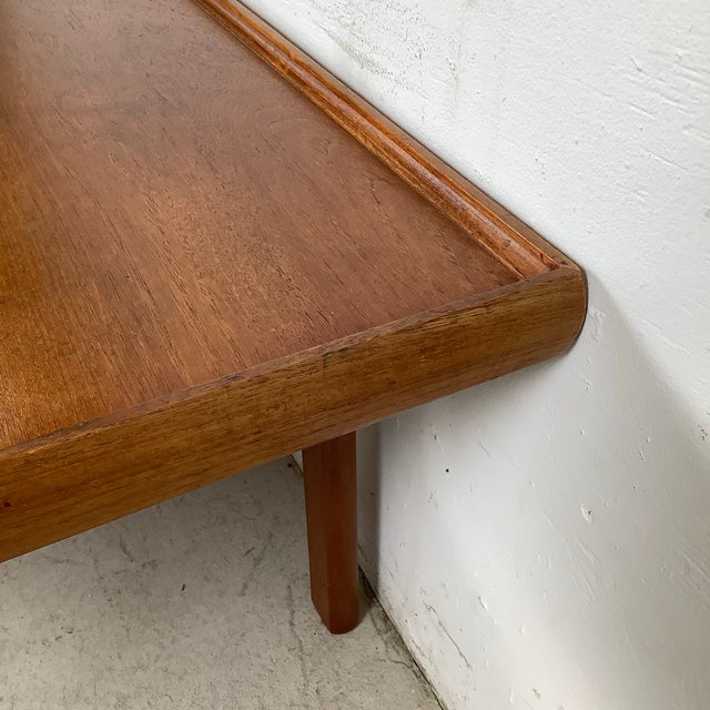 Scandinavian Two-Tier Teak Coffee Table For Sale - Image 10 of 12