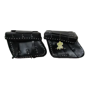 Pair of Vintage Leather Saddle Bags