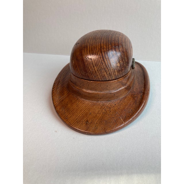 Vintage Brown Derby Restaurant Hollywood Wood Cigarette Box For Sale - Image 15 of 15