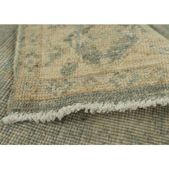 Oushak Rug 3'1" x 5' #21369 For Sale In Houston - Image 6 of 8
