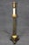 Metal Pair of Antique Candlestick French Empire Patinated and Gilt Bronze Table Lamps For Sale - Image 7 of 9