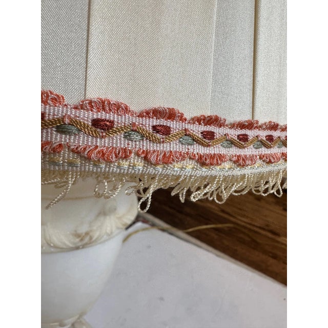 Antique Alabaster Table Lamps- a Pair For Sale - Image 9 of 11