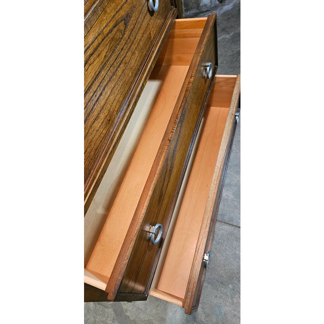 Vanguard Furniture Julious Cabinet Tallboy/Secretary Desk For Sale - Image 11 of 14