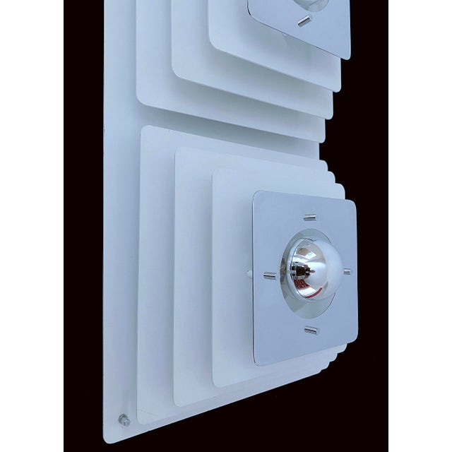 Large Architectonic Wall Light from Honsel, 1970s For Sale - Image 10 of 13