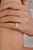 Gold Modernist Natural Diamond Cluster Pinky Ring Size 4 in 14k Yellow Gold For Sale - Image 8 of 17
