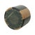 Textile Vintage Brown 2-Tone Skai Ottoman, 1960s For Sale - Image 7 of 12