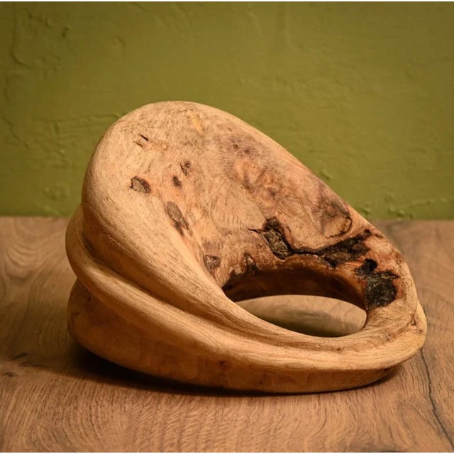 This beautiful abstract sculpture was created by shoemaker and sculptor Fabi in Navarre, Spain. The artist has a...