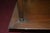 1960s Barbara Baker Style 3 Tier Square Wood & Glass Top Table W/ Columns & on Castors For Sale - Image 6 of 18