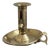 Mid-19th Century Handcrafted Brass Push-Up Chamberstick For Sale