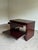 Late 20th Century Late 20th Century Barbara Barry for Baker Dark Mahogany Modern Side Table / Nightstand With Pull-Out Shelf For Sale - Image 5 of 10