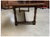 Brown Vintage Monastery Table in Oak, 1940 For Sale - Image 8 of 11