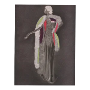 1937 Fashion Lithograph-Man Ray, Matted