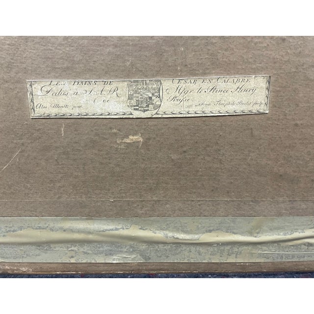 Jean T. Prestel, Figurative Scenes, 1700s-1800s, Engravings, Set of 2 For Sale - Image 9 of 10