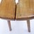 Brown Rustic Pine Stool with Four Legs, 1960s For Sale - Image 8 of 12