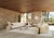 Gold Arizona Coffee Table in Travertine Stone by InsidherLand For Sale - Image 8 of 10