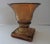 Early 21st Century Amber Pedestal Candle Holder Vidrios San Miguel Recycled Glass, Spain For Sale - Image 4 of 8