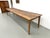 Large Pine Farmhouse Table with Spindle Legs, 1950s For Sale - Image 6 of 18