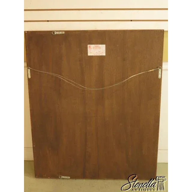 Glass Friedman Brothers Model#7230 the Bamboo Mirror For Sale - Image 7 of 8