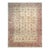Talia Oriental Red Hand-Knotted Wool Rug Carpet, Elegant Allover Design For Sale