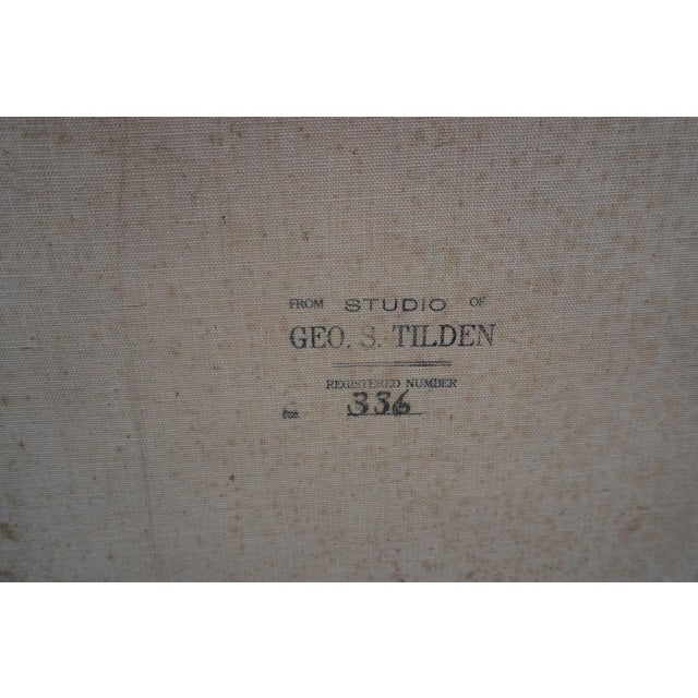 George S Tilden - California Landscape - Oil on Canvas c.1920s For Sale In Los Angeles - Image 6 of 6