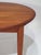Wood Round Extendable Dining Table in Teak by Henry Rosengren Hansen for Brande Møbelindustri, Denmark, 1960s For Sale - Image 7 of 18