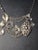 Silver Tone Statement Necklace For Sale - Image 9 of 15