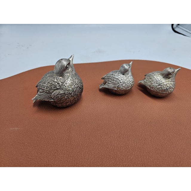 Vintage Bird Salt and Pepper Shakers, 1950s, Set of 3 For Sale - Image 6 of 9