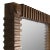 Not Yet Made - Made To Order NOIR Rift Mirror, Teak For Sale - Image 5 of 8