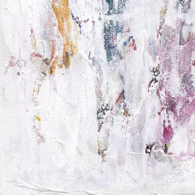 Rapture - Textural Contemporary Abstract Minimalist Painting Original Artwork by Le BohemianMuse For Sale - Image 4 of 9