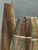 Metal Vintage Snakeskin Wrapped Geometric Vases - Set of 3 For Sale - Image 7 of 12