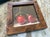 Three Original Amanda Still Lifes of Cherries, Strawberries and Green Apple Fruits in Custom Burl Wood Finished Frames For Sale - Image 11 of 13
