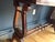 Brown Traditional Mahogany Drop Leaf Console For Sale - Image 8 of 9