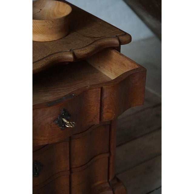 Baroque-Style Chest of Drawers in Oak, 1920s For Sale - Image 4 of 18