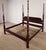 Ethan Allen Georgian Court King Kingsize Dark Cherry #225 Finish Poster Bed#2 For Sale - Image 16 of 17