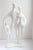 White Abstract Modernist Henry Moore Style Plaster Sculpture For Sale - Image 8 of 8