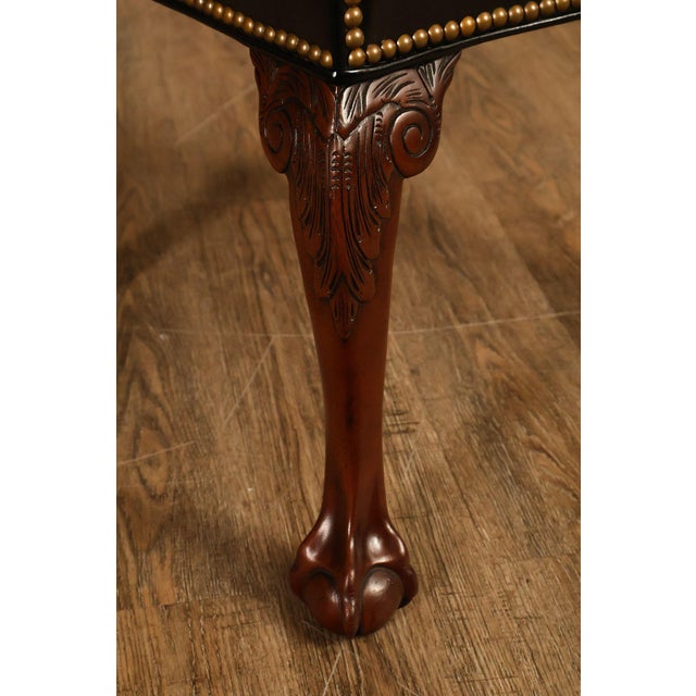 Kindel Chippendale Style Set of Six Mahogany Dining Chairs For Sale - Image 13 of 18