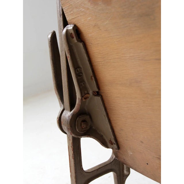 Antique Theatre Seats Pair For Sale - Image 11 of 13