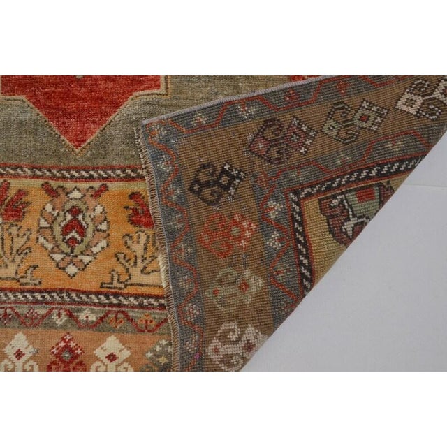 Oushak Vintage Anatolian Carpet For Sale In Phoenix - Image 6 of 10