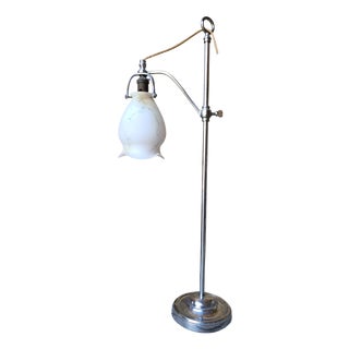 Vintage Art Deco Lamp in Cast Iron and Bakelite, 1920 For Sale