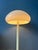 Mid century Dijkstra mushroom floor lamp with white acrylic glass shade. The lamp requires two E27/26 lightbulbs and...