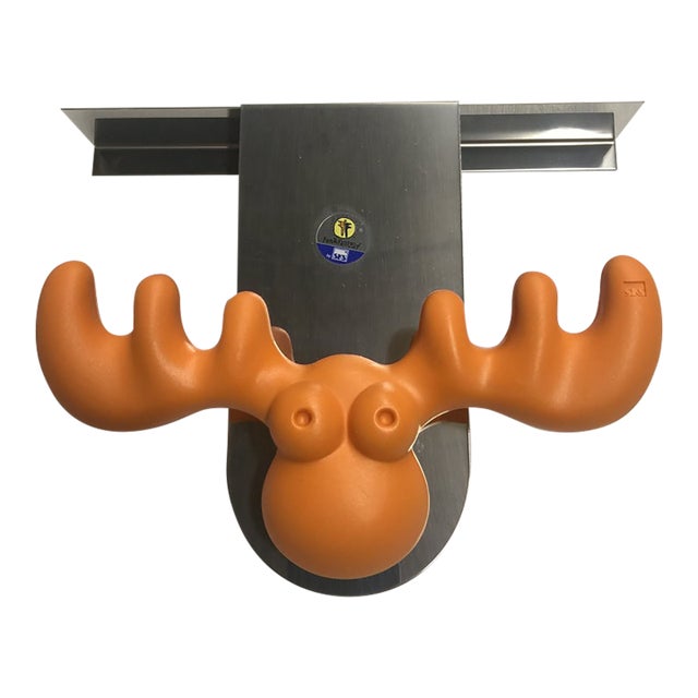 SKS Fun & Fantasy Collection "Elk" ORANGE Overdoor Wardrobe Hook #67016 For Sale
