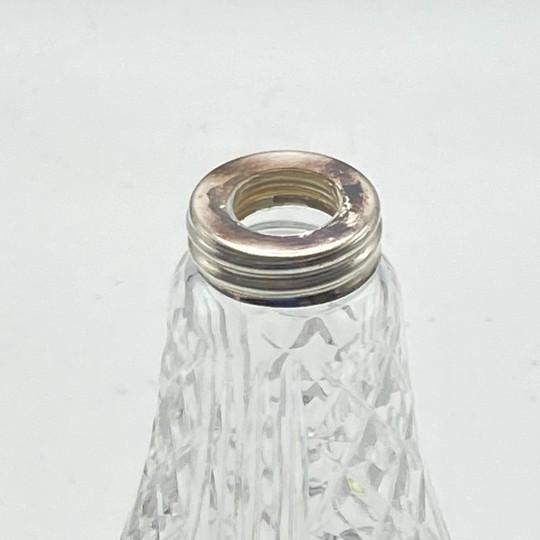 1990s Waterford Crystal “Glengariff” Pattern Salt and Pepper Shakers 6" (Never Used) For Sale - Image 13 of 18