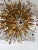 Flush Mount Maison Baguès Crystal Flowers Leaves Chandelier 15 Lights Signed For Sale - Image 10 of 11